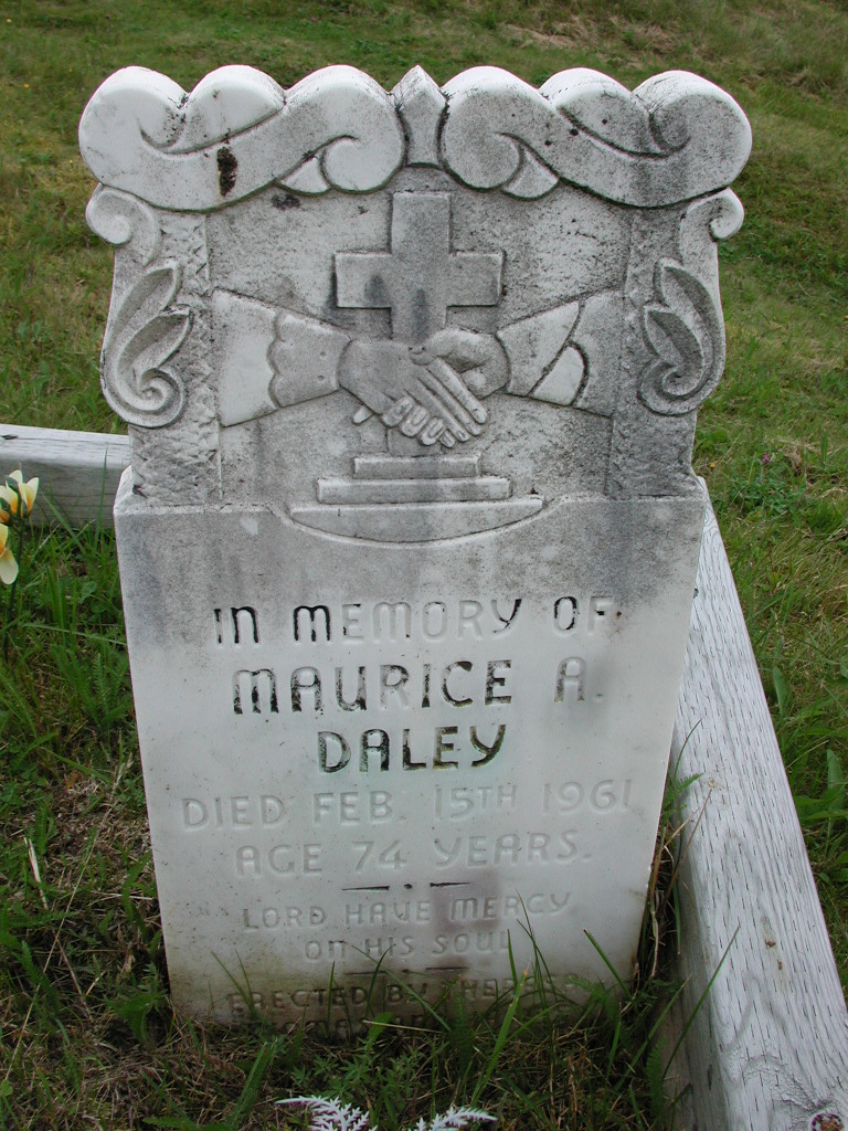 DALEY, Maurice A (1961) SJP01-7503