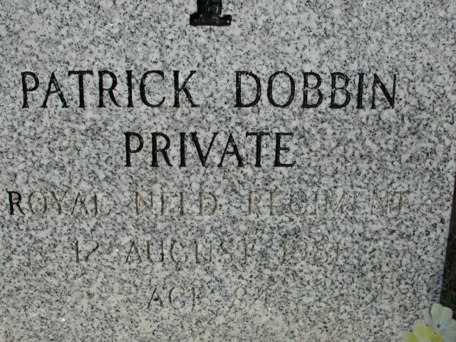 DOBBIN, Patrick (1981) STM03-9500