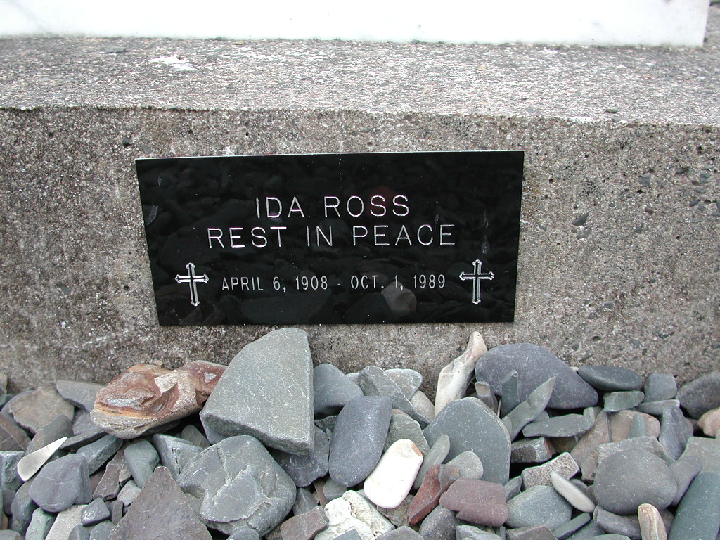 ROSS, Ida (1989) SJP01-7509